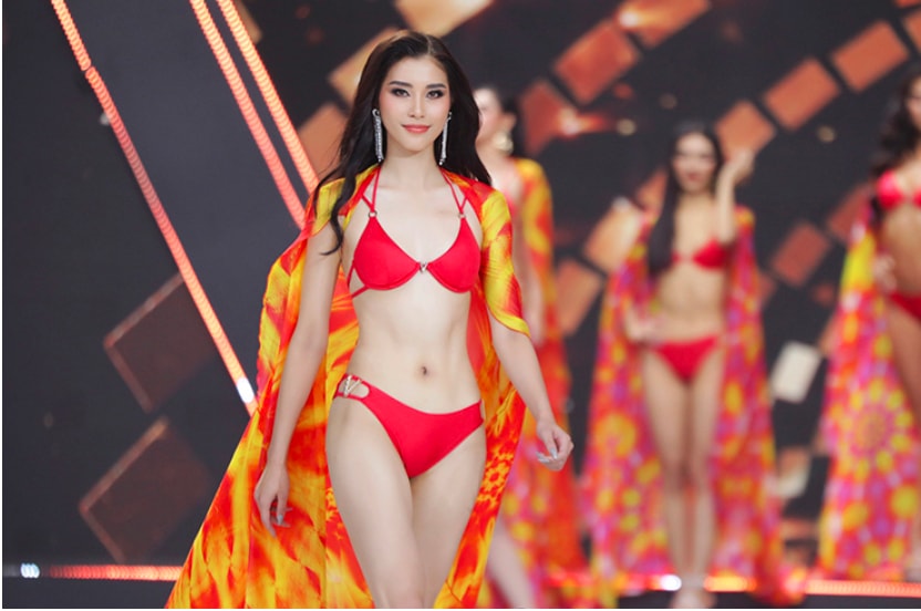 Thu Huyền thuyết phục được giám khảo Hà Anh ngay từ vòng ngoài, và nhận được tấm vé vàng vào thẳng top 71 Hoa hậu Hoàn vũ Việt Nam. Ảnh: Zingnews.vn
