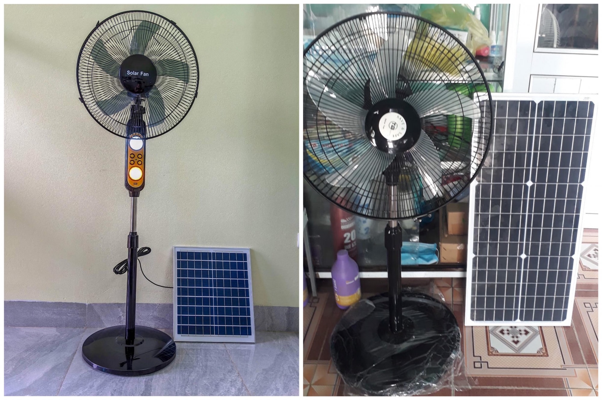 Các mẫu quạt lớn có thiết kế bên ngoài khá giống các loại quạt cây thông thường.