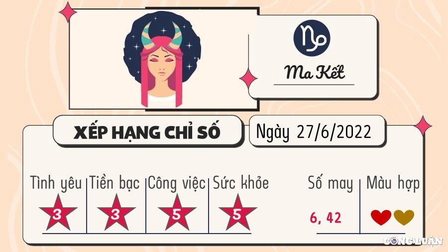 Tử vi cung Ma Kết: Sao Kim quá cảnh ở Song Tử khiến Ma Kết thay đổi, thích sự ồn ào, náo nhiệt và hay tò mò về thế giới xung quanh.