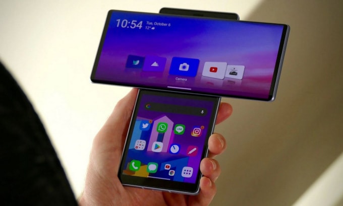 LG Wing: Ra mắt vào tháng 9/2020, Wing được LG quảng cáo là 