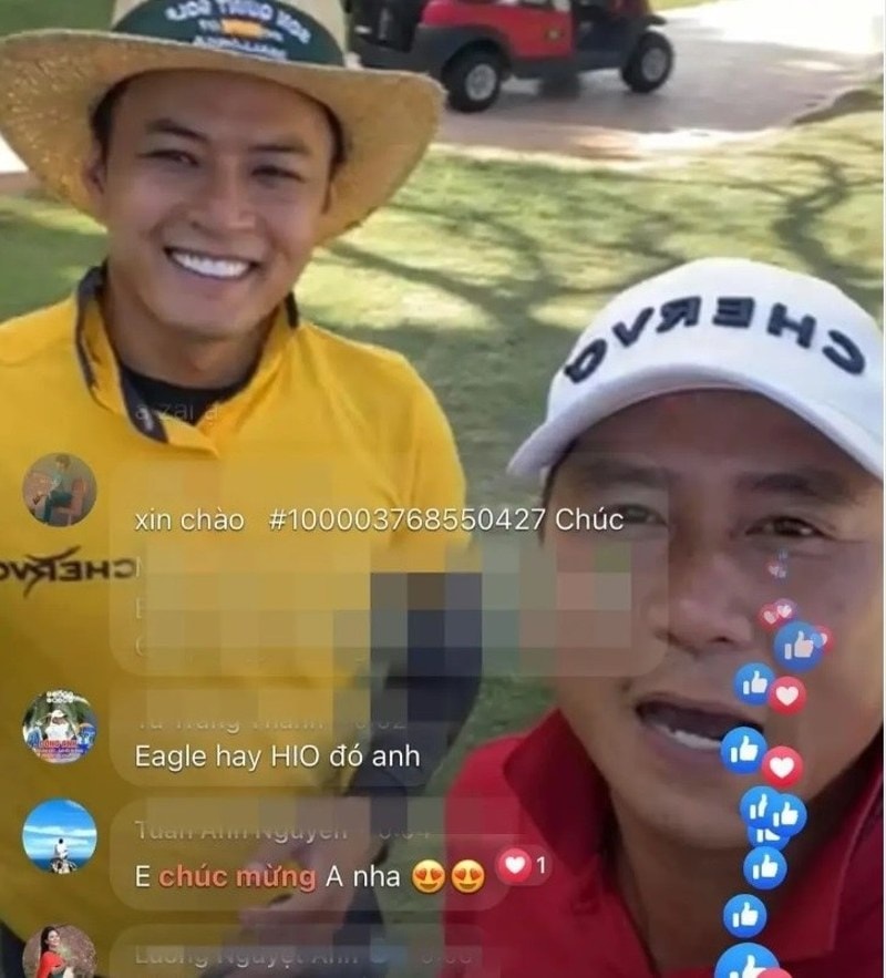Hồ Hoài Anh và Hồng Đăng chia sẻ hình ảnh chơi golf tại Tây Ban Nha