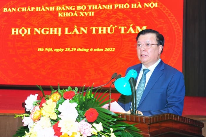 ban hanh nghi quyet hoi nghi lan thu tam ban chap hanh dang bo tp ha noi hinh 1