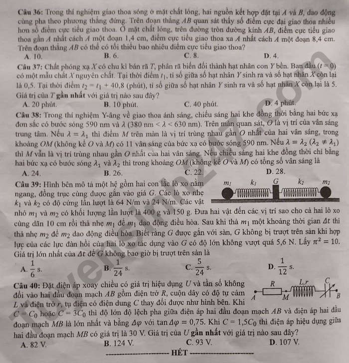 de thi tot nghiep thpt 2022 mon vat ly ma de 214 hinh 4