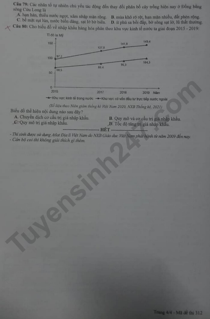 de thi tot nghiep thpt 2022 mon dia ly ma de 312 hinh 4