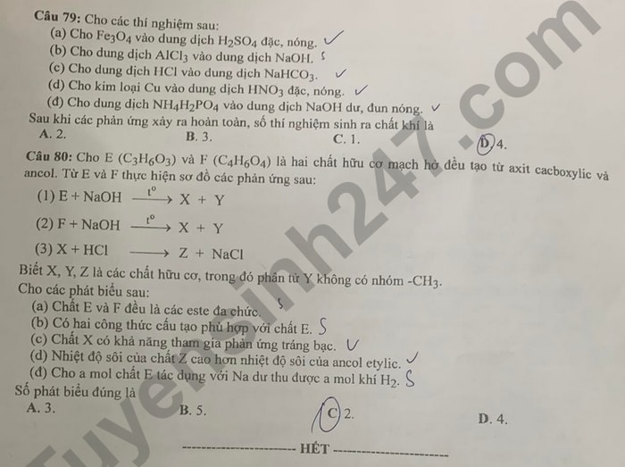 de thi tot nghiep thpt 2022 mon hoa hoc ma de 216 hinh 4