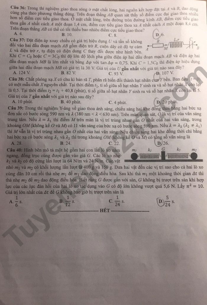 de thi tot nghiep thpt 2022 mon vat ly ma de 220 hinh 4
