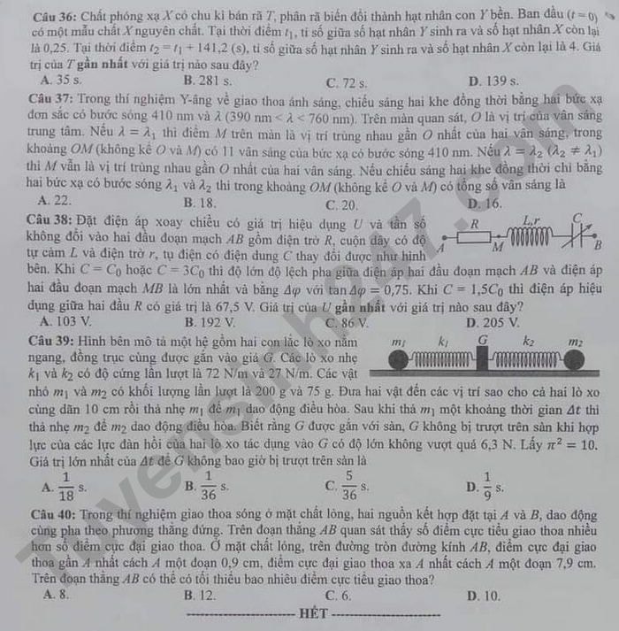 de thi tot nghiep thpt 2022 mon vat ly ma de 223 hinh 4