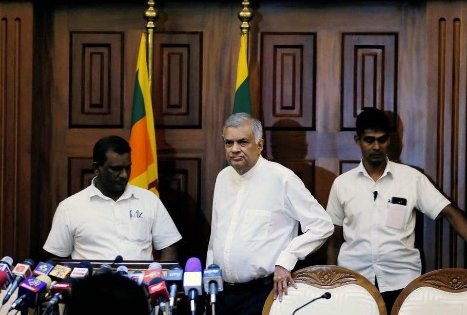 sri lanka bau ong wickremesinghe lam tong thong moi hinh 1