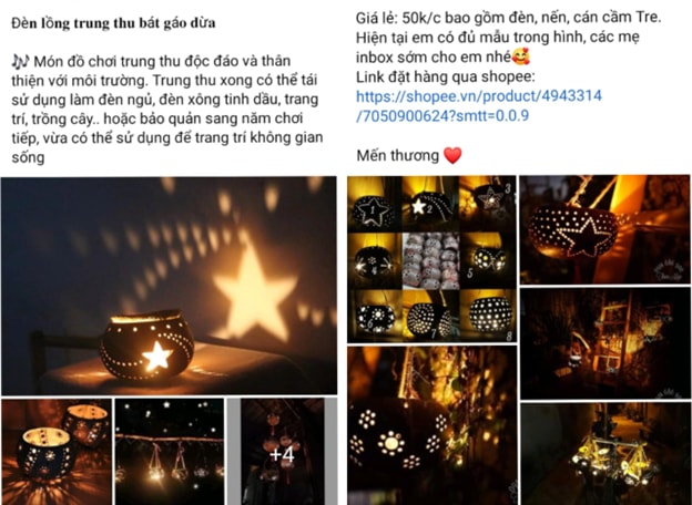 san lung som loai long den trung thu duoc lam bang gao dua hinh 2
