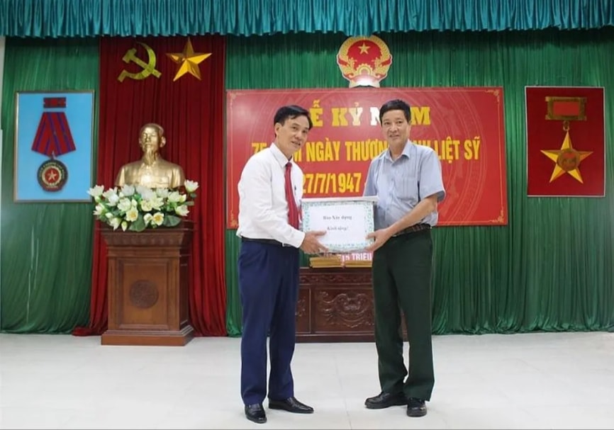 bao xay dung voi cac hoat dong tri an nhan dip ky niem 75 nam ngay thuong binh liet sy hinh 1