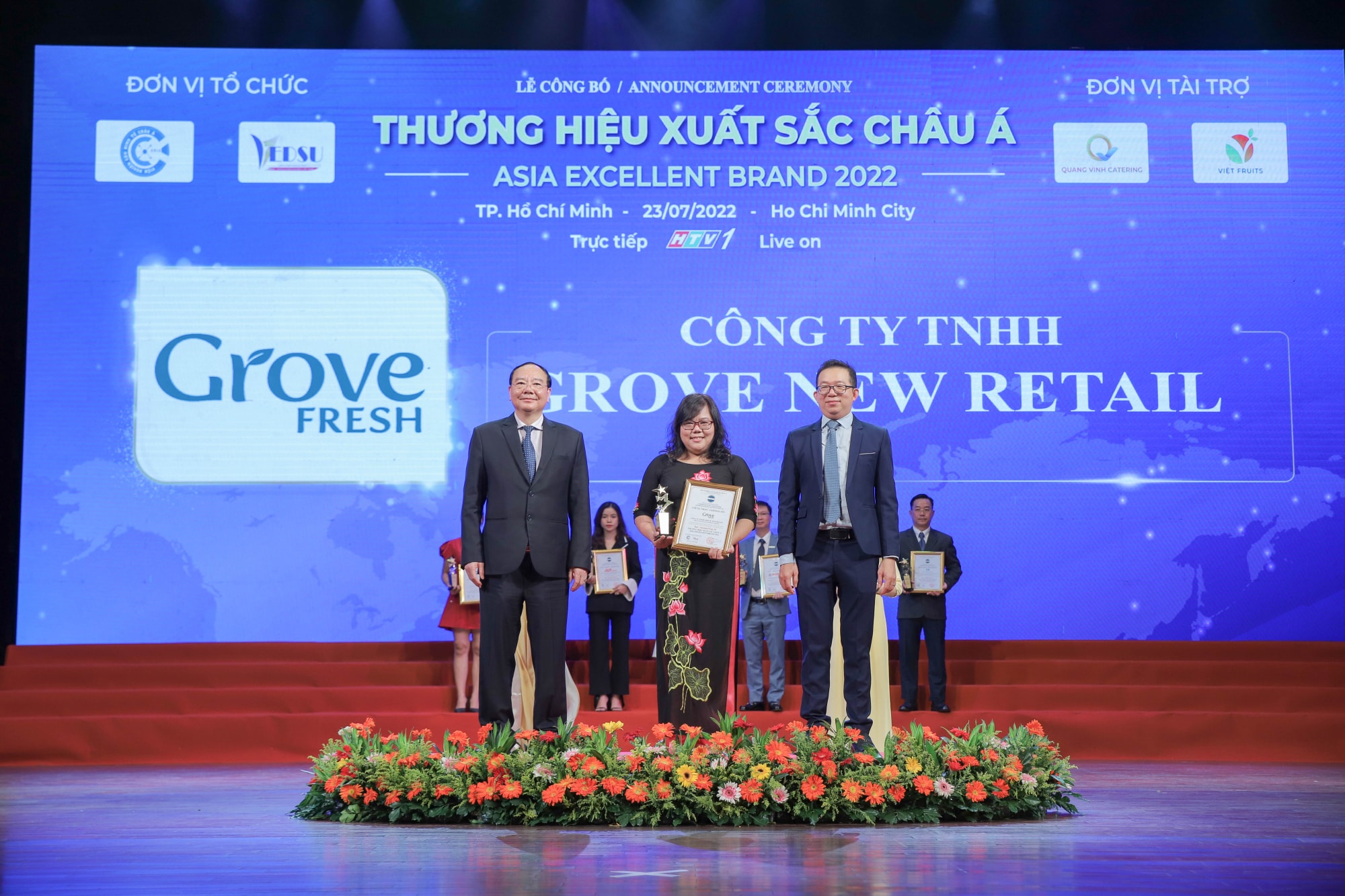 grove fresh duoc vinh danh tai giai thuong top 10 thuong hieu xuat sac chau a 2022 hinh 1