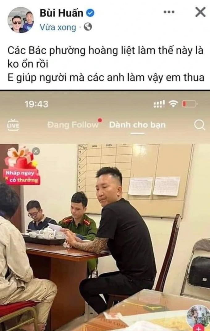 xon xao hinh anh huan hoa hong tai tru so cong an phuong o ha noi hinh 1