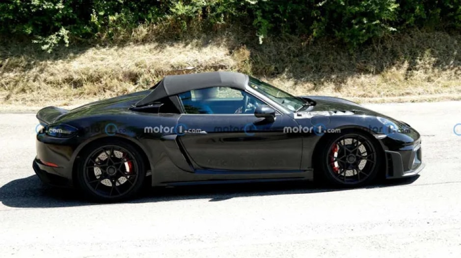 porsche 718 boxster spyder rs lo dien cong suat gan 500 ma luc hinh 5