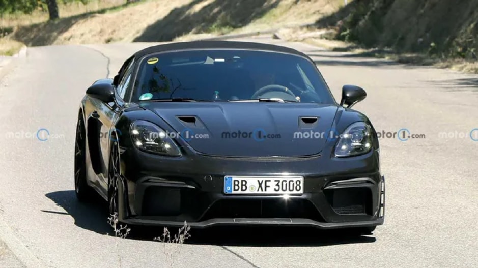 porsche 718 boxster spyder rs lo dien cong suat gan 500 ma luc hinh 6