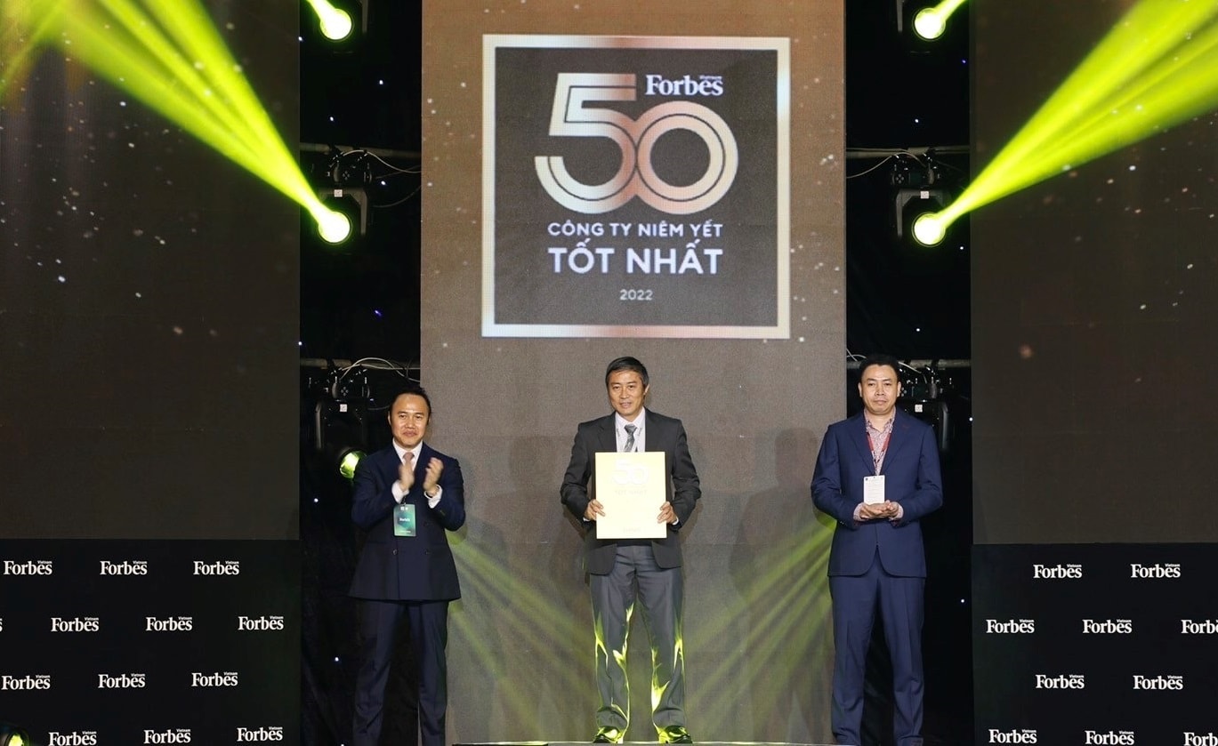 pvfcco duoc vinh danh top 50 cong ty niem yet tot nhat nam 2022 hinh 1