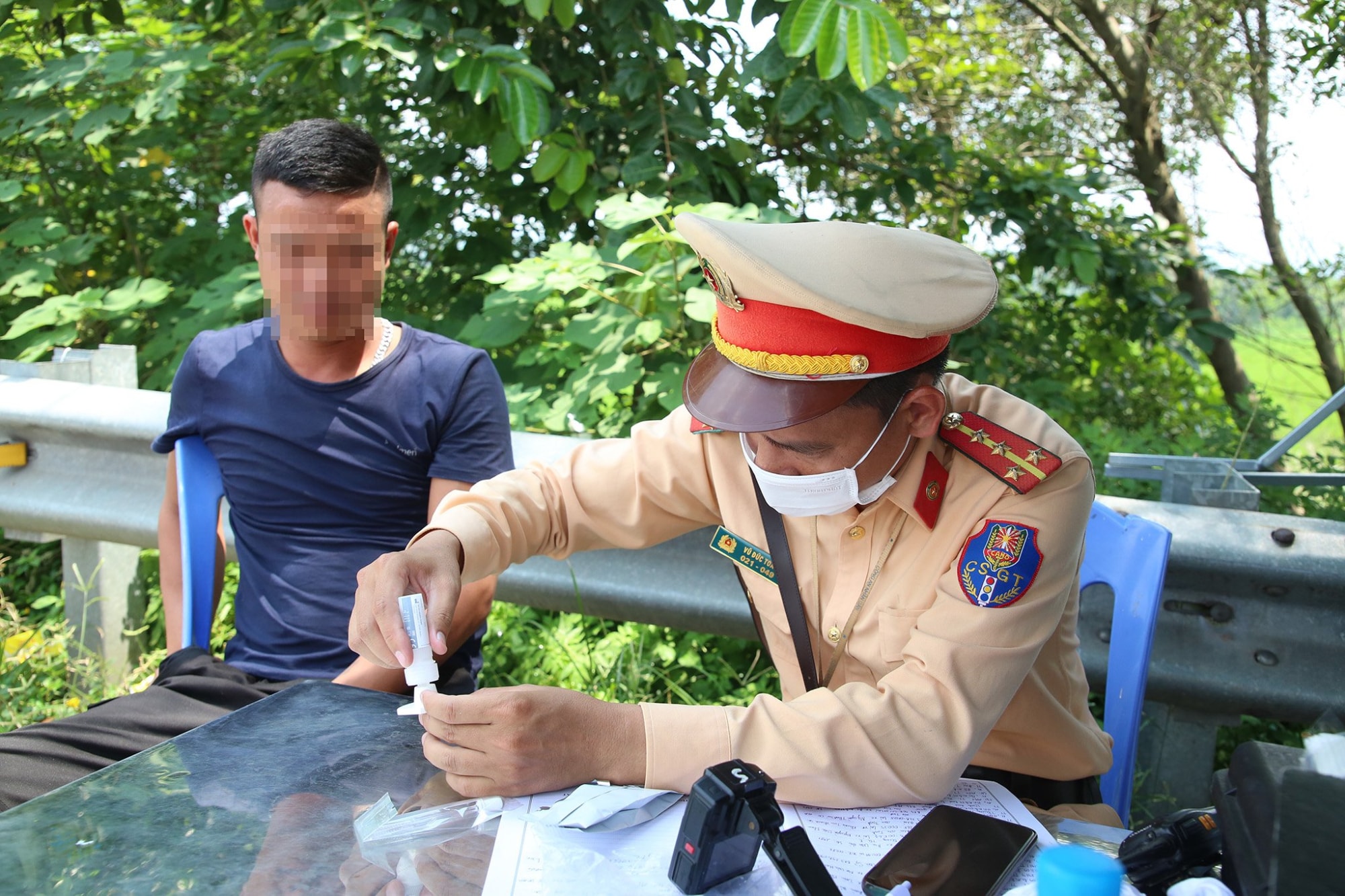 phat hien nhieu lai xe duong tinh ma tuy tren cac tuyen cao toc hinh 1