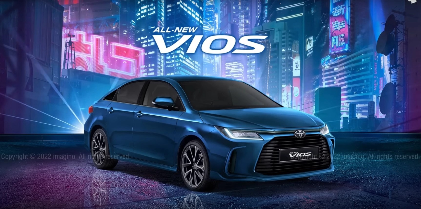 toyota vios 2023 thiet ke hoa tron giua corolla altis va camry hinh 2