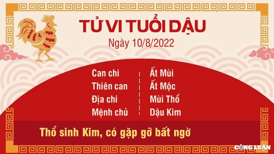 tu vi hom nay 10 8 2022 thu 4 ngay 13 7 am lich cua 12 con giap hinh 10