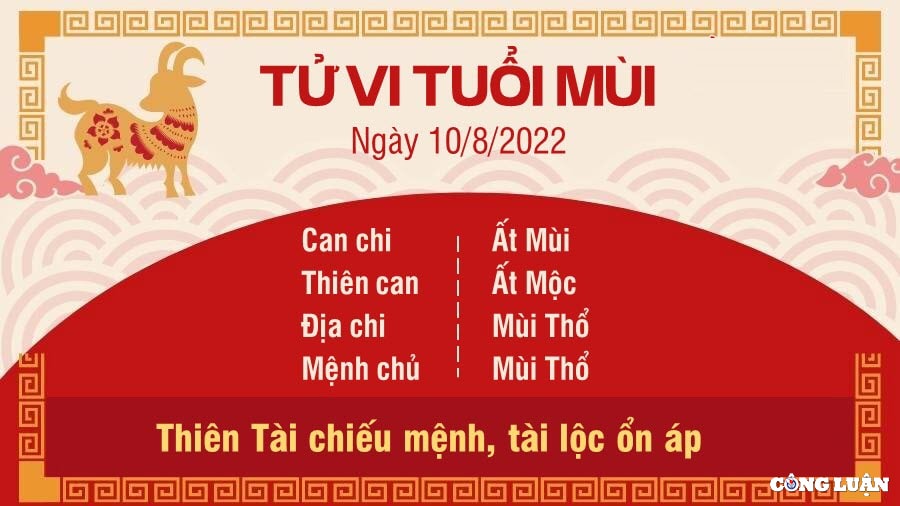 tu vi hom nay 10 8 2022 thu 4 ngay 13 7 am lich cua 12 con giap hinh 8