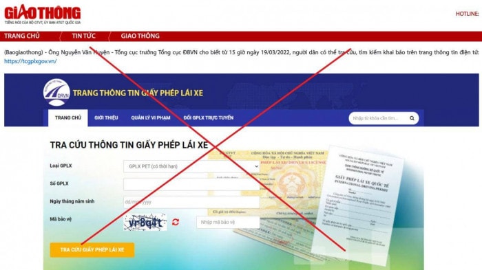 som dieu tra xu ly dut diem website gia mao bao giao thong dien tu hinh 1