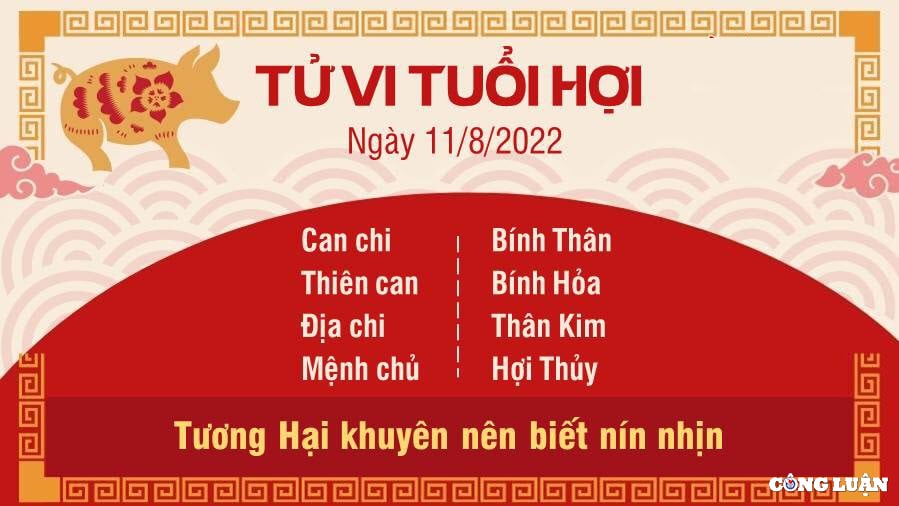 tu vi hom nay 11 8 2022 thu 5 ngay 14 7 am lich cua 12 con giap hinh 12
