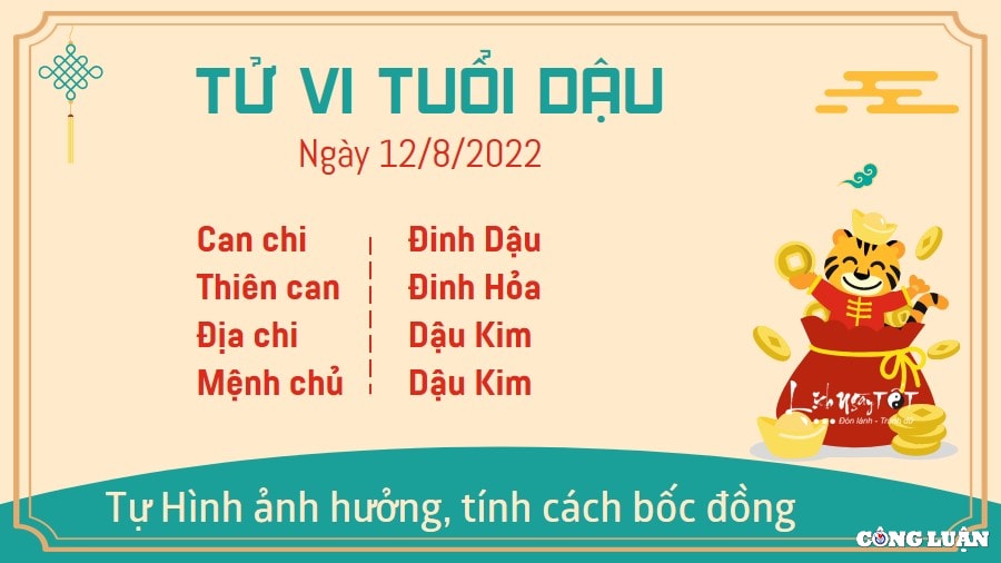tu vi hom nay 12 8 2022 thu 6 ngay 15 7 am lich cua 12 con giap hinh 10