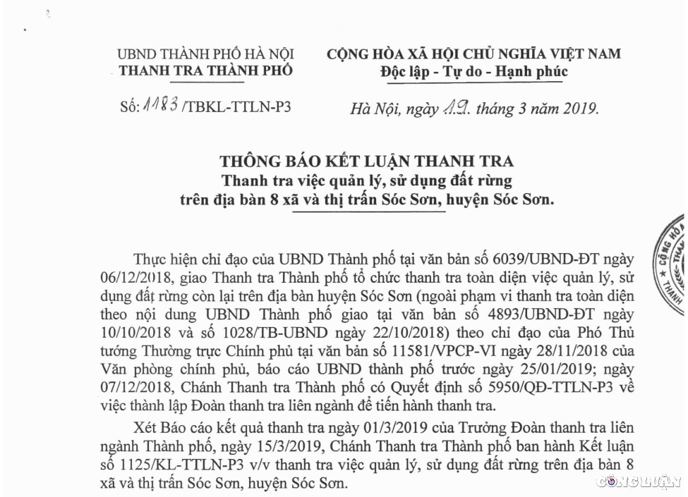 nhieu biet thu khach san lai moc trong khu vuc dat rung o soc son sau ket luan thanh tra hinh 1