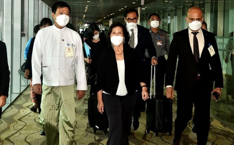 dac phai vien lhq den myanmar va keu goi cham dut bao luc hinh 2