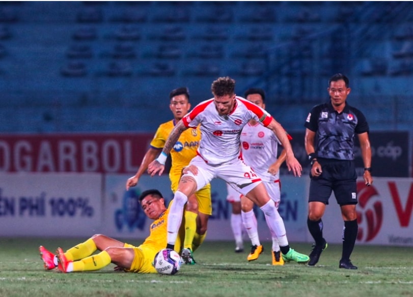 thang song lam nghe an 2 0 viettel tro lai cuoc dua vo dich vleague 2022 hinh 1