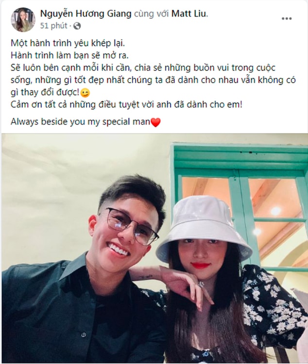 hoa hau huong giang chia tay ban trai sau 2 nam hen ho hinh 1