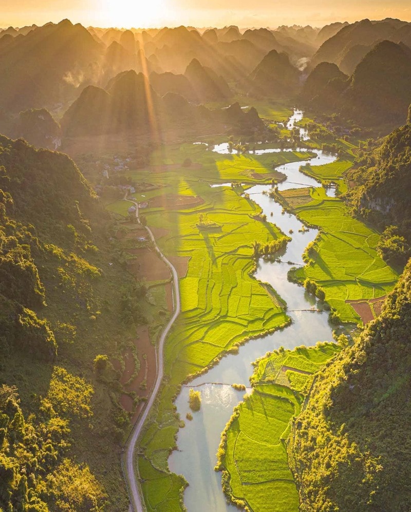 dep me hon nhung canh dong lua chin vao thu hinh 5