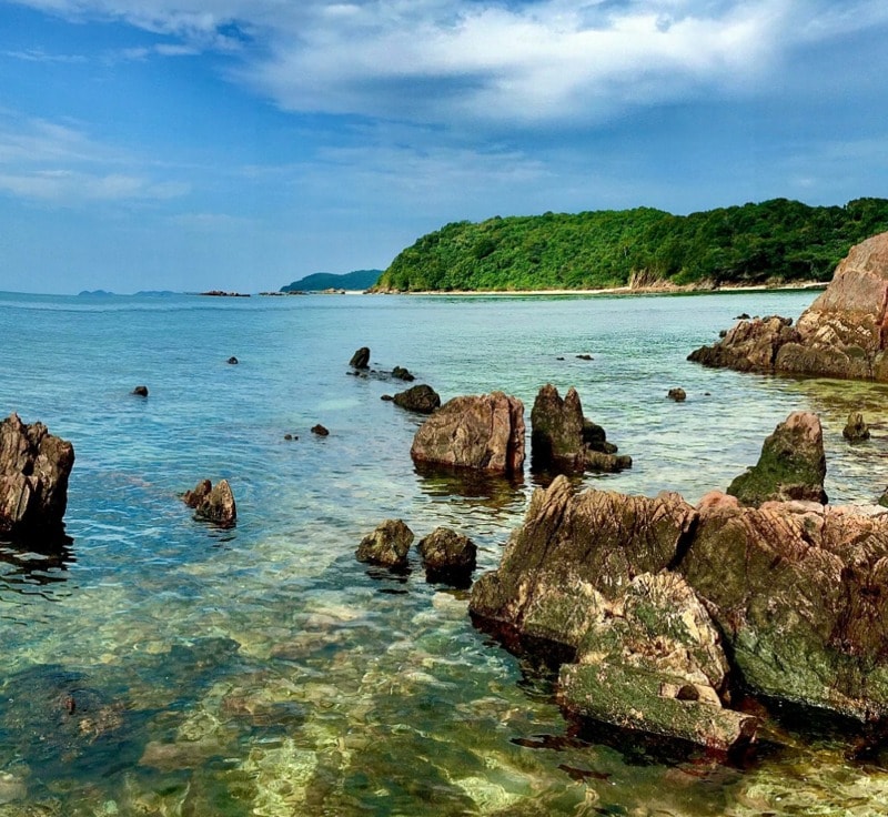 trai nghiem ve hoang so hon ca chep o quang ninh hinh 5
