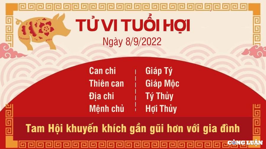 tu vi hom nay 8 9 2022 thu 5 ngay 13 8 am lich cua 12 con giap hinh 12