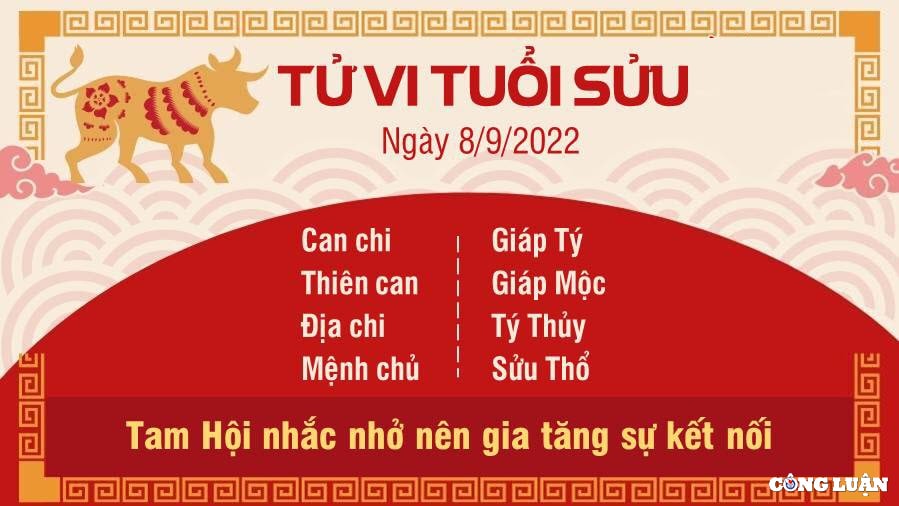 tu vi hom nay 8 9 2022 thu 5 ngay 13 8 am lich cua 12 con giap hinh 2