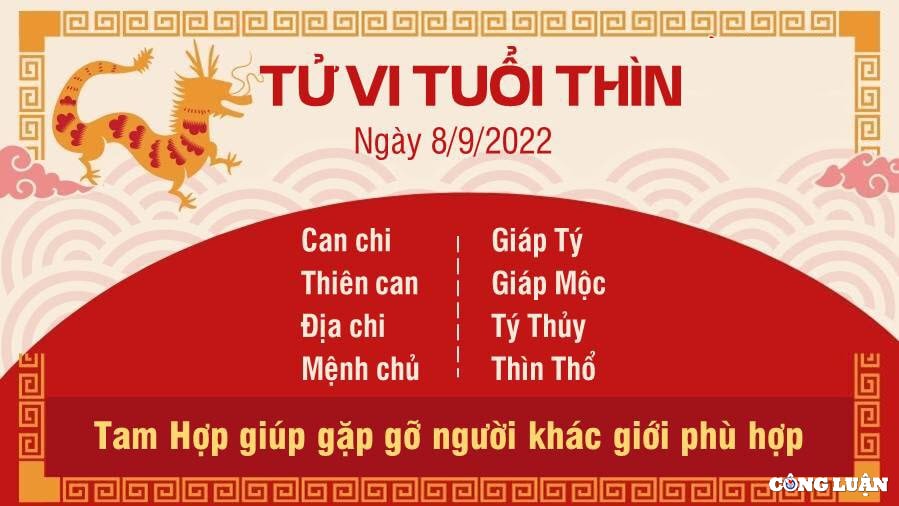 tu vi hom nay 8 9 2022 thu 5 ngay 13 8 am lich cua 12 con giap hinh 5