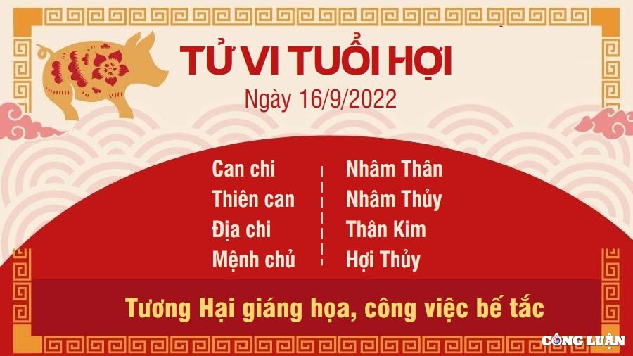 tu vi hom nay 16 9 2022 thu 6 ngay 21 8 am lich cua 12 con giap hinh 12