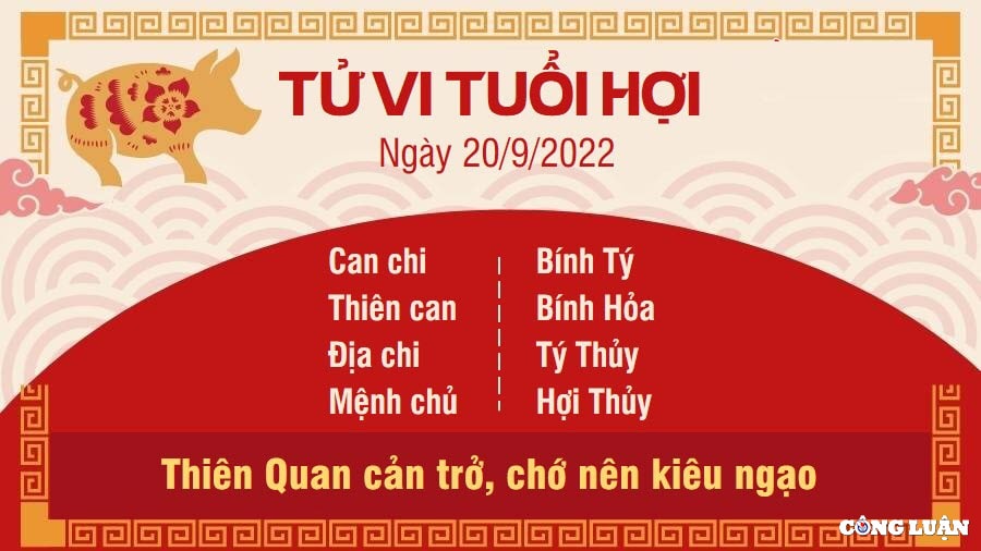tu vi hom nay 20 9 2022 thu 3 ngay 25 8 am lich cua 12 con giap hinh 12