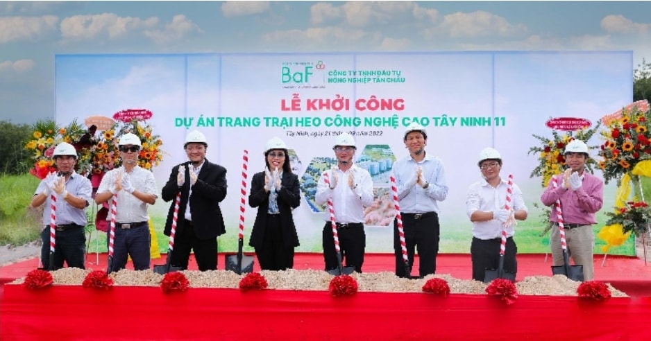 baf mo rong chuoi tiep tuc khoi cong 4 trai heo cong nghe cao tay ninh hinh 2