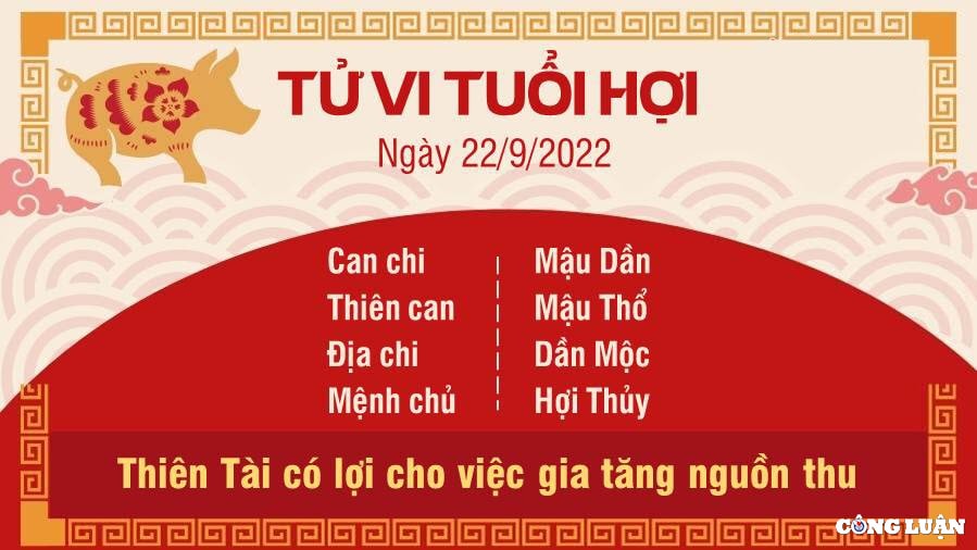 tu vi hom nay 22 9 2022 thu 5 ngay 27 8 am lich cua 12 con giap hinh 12