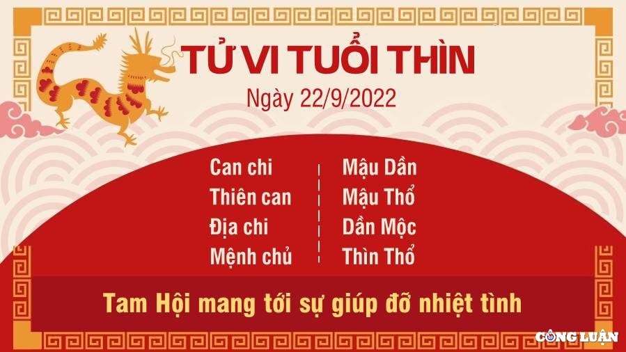 tu vi hom nay 22 9 2022 thu 5 ngay 27 8 am lich cua 12 con giap hinh 5