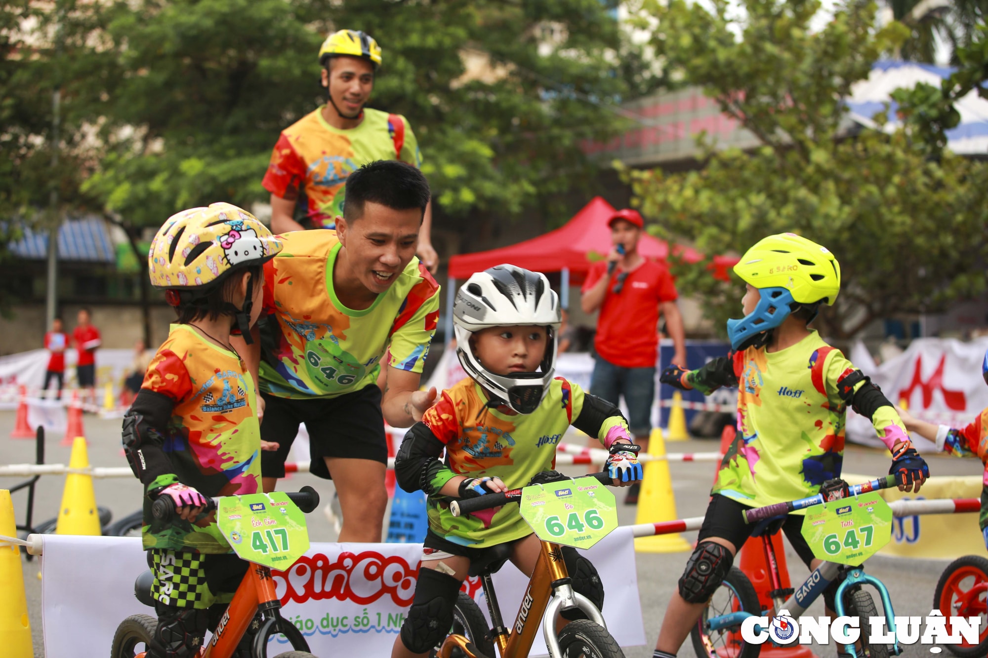 ha noi ngo ngang man trinh dien cua hon 500 tay dua nhi tai giai dua xe thang bang hinh 41