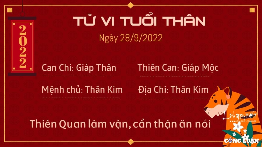 tu vi hom nay 28 9 2022 thu 4 ngay 3 9 am lich cua 12 con giap hinh 9