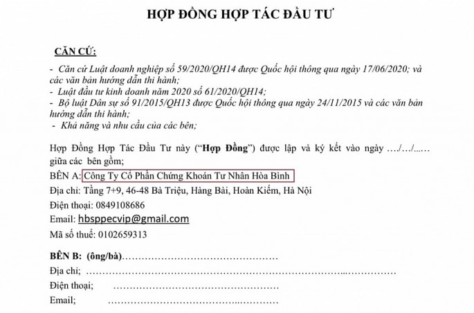 canh bao doi tuong lam gia con dau gia website cty co phan chung khoan hoa binh hinh 1
