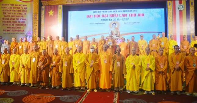 hoa thuong thich chau quang duoc tai nhiem chuc truong ban tri su giao hoi phat giao viet nam tinh dak lak hinh 1