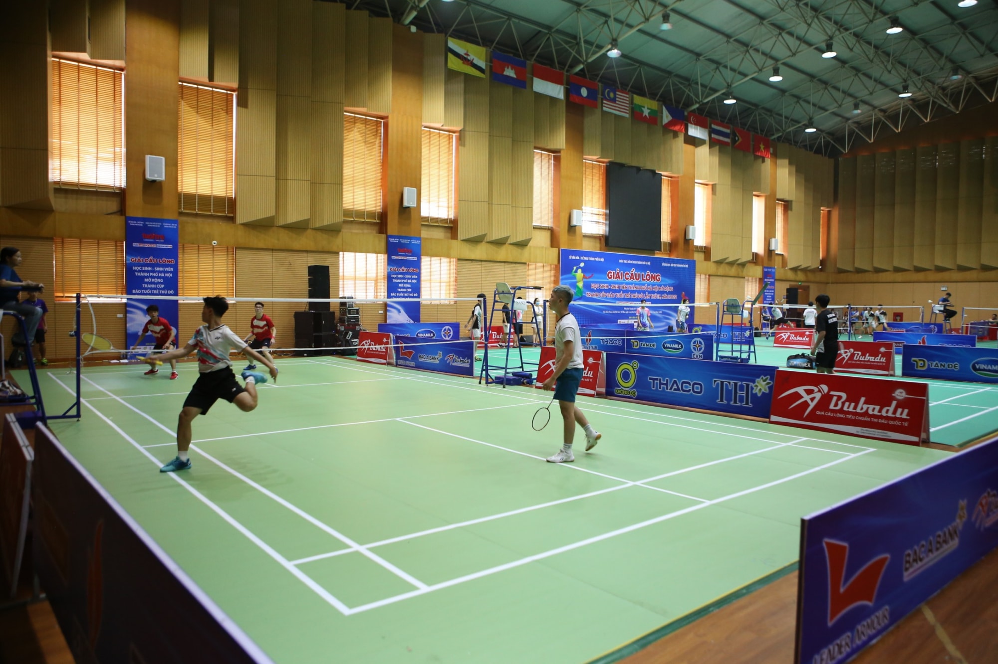 khai mac giai cau long hoc sinh sinh vien tp ha noi mo rong tranh cup bao tuoi tre thu do lan thu ix hinh 9