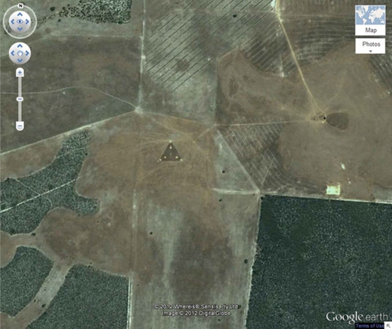 nhung dia diem bi an ky la vo tinh duoc tim thay nho google earth hinh 6