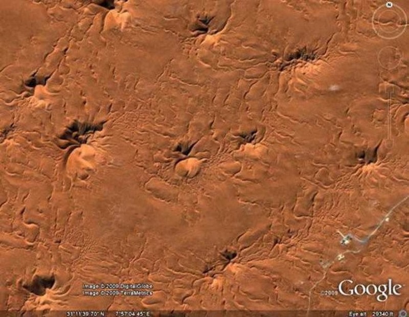 nhung dia diem bi an ky la vo tinh duoc tim thay nho google earth hinh 8