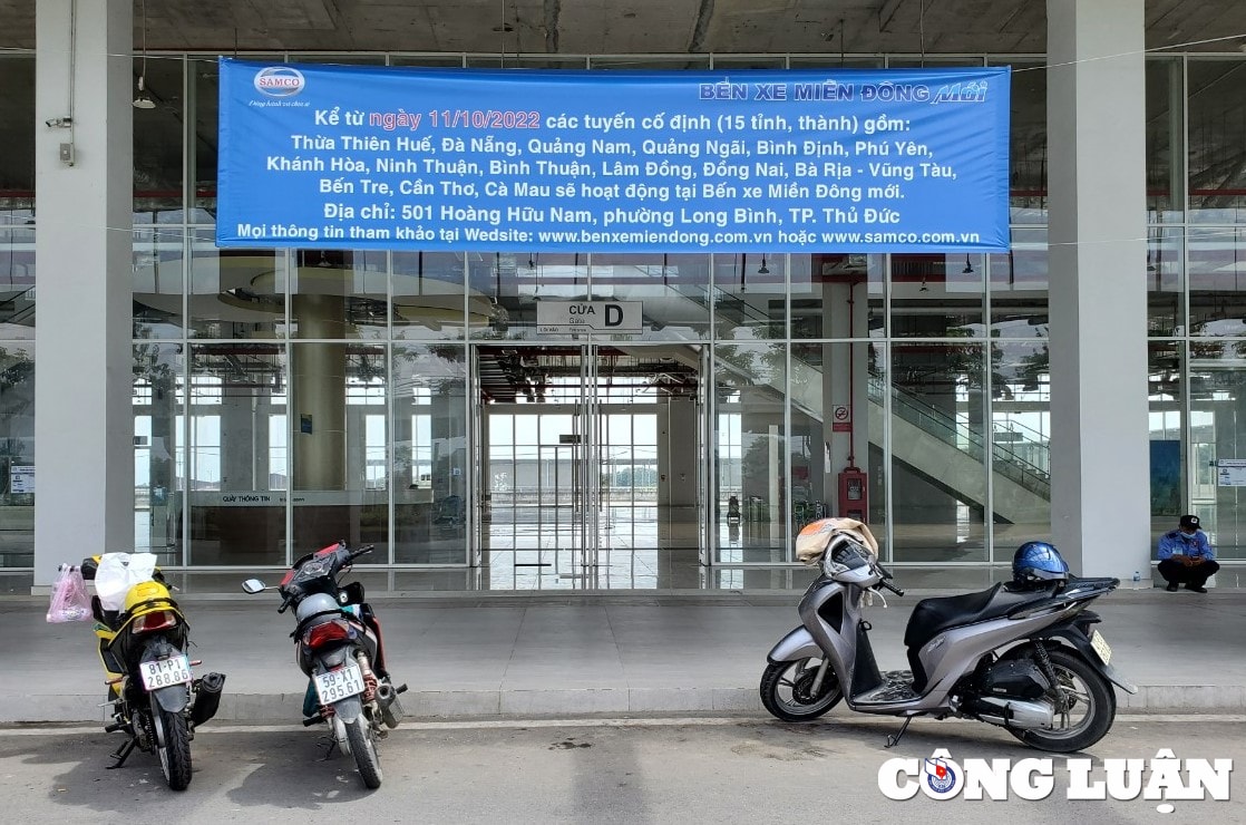 truoc ngay co 101 tuyen xe khach ben xe mien dong moi van chua hoan thien hinh 1