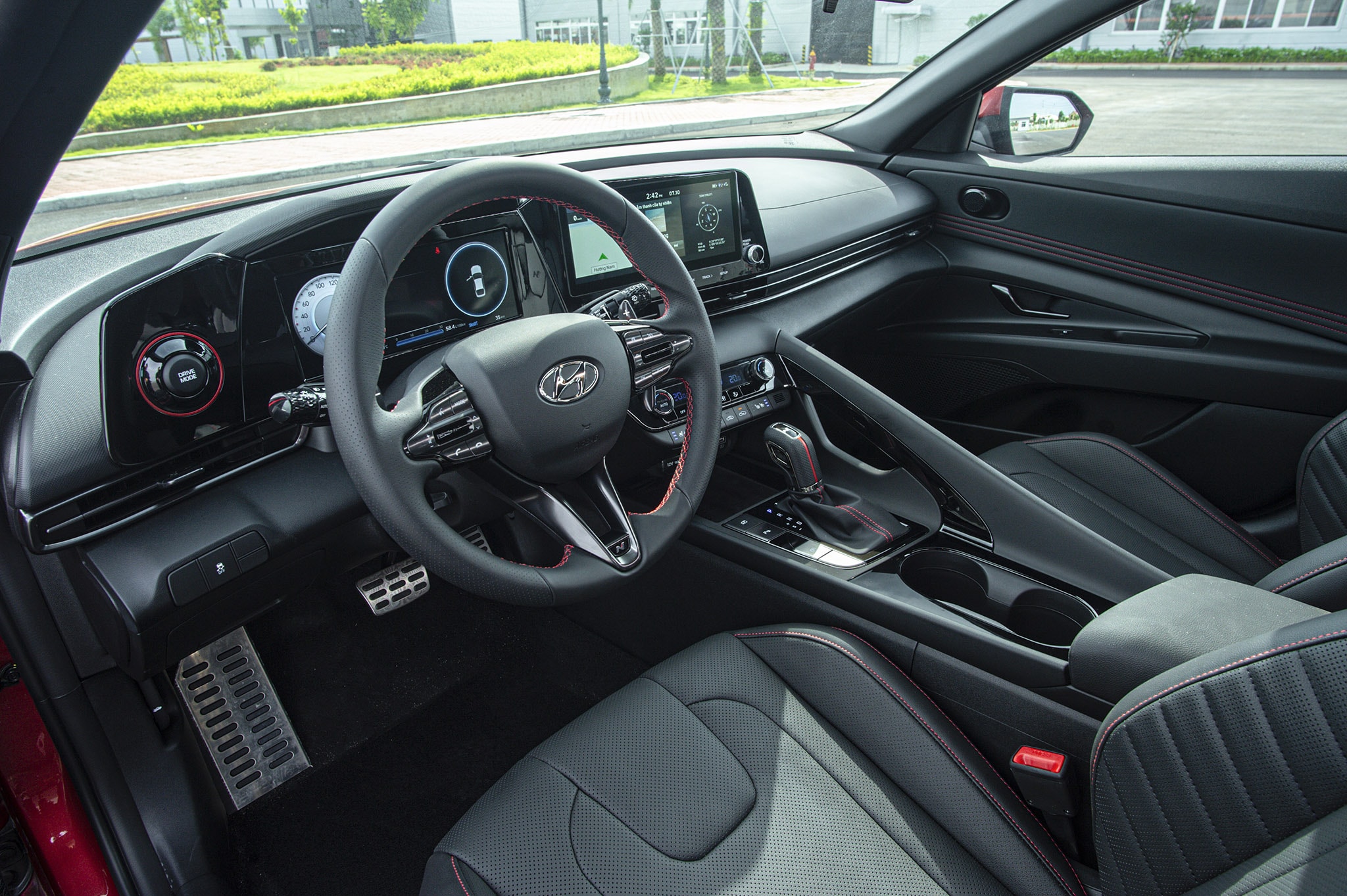 hyundai elantra 2023 ra mat tai viet nam gia ban tu599trieu dong hinh 17