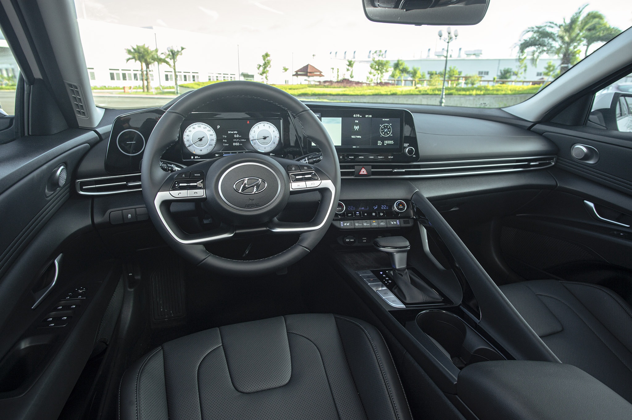 hyundai elantra 2023 ra mat tai viet nam gia ban tu599trieu dong hinh 9